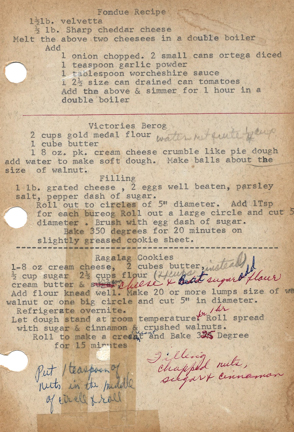 3 recipes_Fondue, Victories Berog, and Ragalag Cookies.jpg